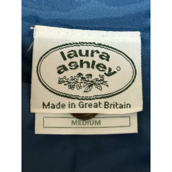 Laura Ashley Floral Corduroy VTG Baggy Jumpsuit Size Medium 80/90s Great Britain - Picture 13 of 15